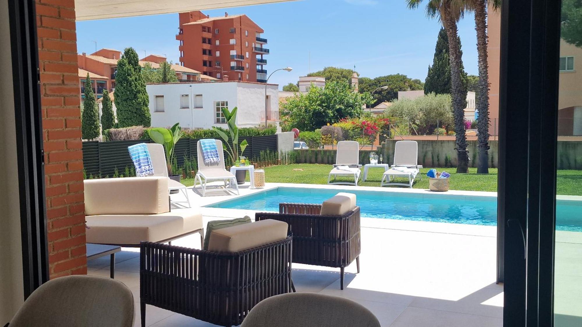 Exclusiva Villa, Lujo Y Descanso Benicàssim Exterior foto